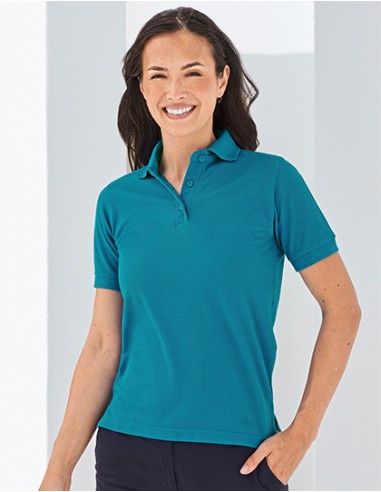 H-H401-Ladies 65/35 Classic Piqué Polo Shirt